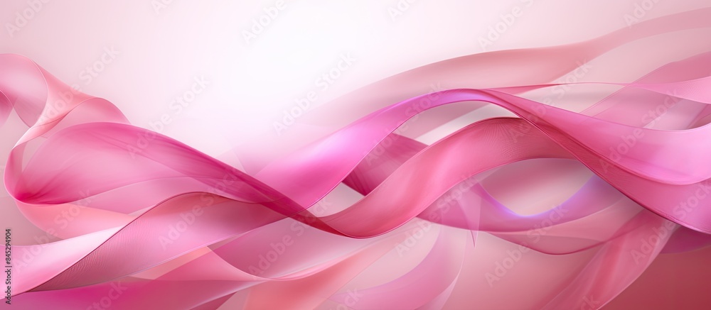 The pink ribbon is widely recognized as the global emblem for breast cancer often representing hope and support for those affected by the disease. Creative banner. Copyspace image The pink ribbon is widely recognized as the global emblem for breast cancer often representing hope and support for those affected by the disease. Creative banner. Copyspace image