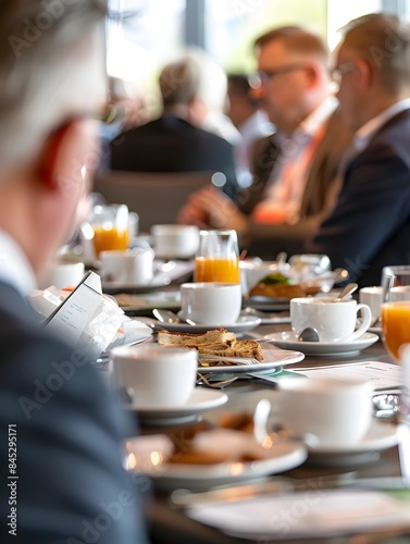 business leader networking breakfasts