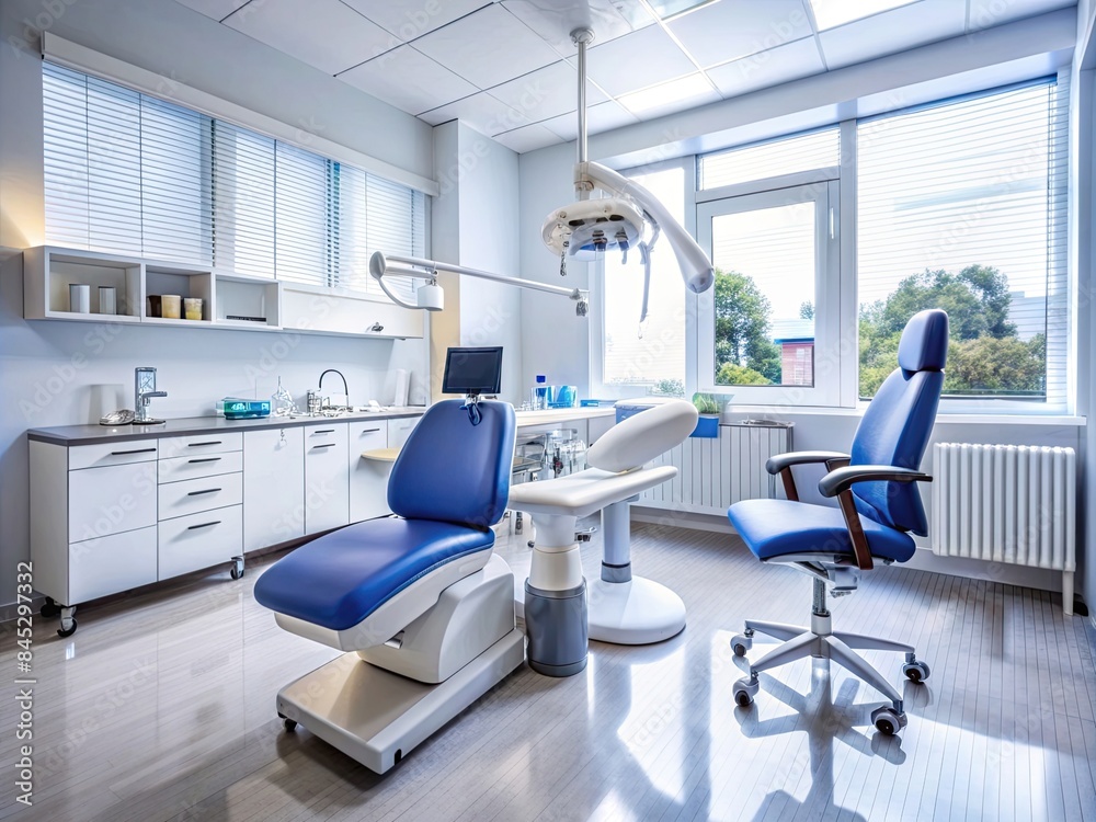 office interior with dentist generative ai
