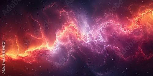 Nebula cosmos supernova cosmic energy waves galaxy background