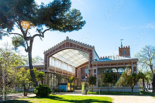 Photography Das Gewächshaus im Park Ciutadella in Barcelona, Spanien