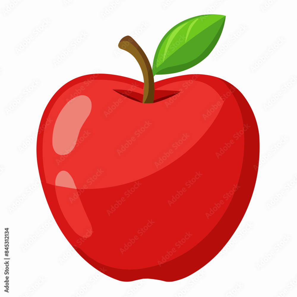 red apple illustration red apple illustration