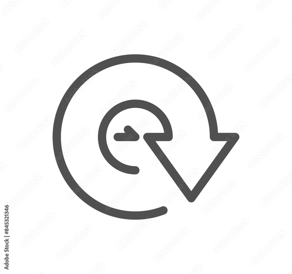 Time related icon outline and linear vector. Time related icon outline and linear vector.