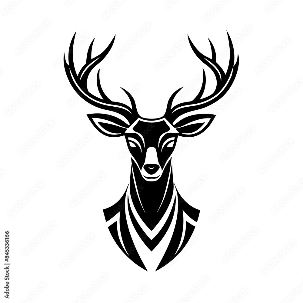 deer head vector deer head vector