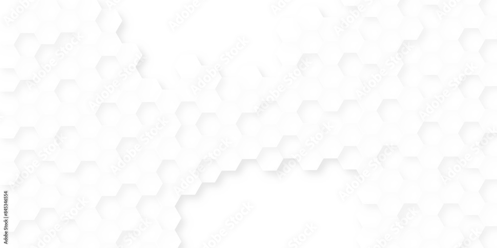 Abstract pattern with hexagonal white and gray technology line paper background. Surface polygon pattern with glowing hexagon paper texture and futuristic business. Abstract pattern with hexagonal white and gray technology line paper background. Surface polygon pattern with glowing hexagon paper texture and futuristic business.