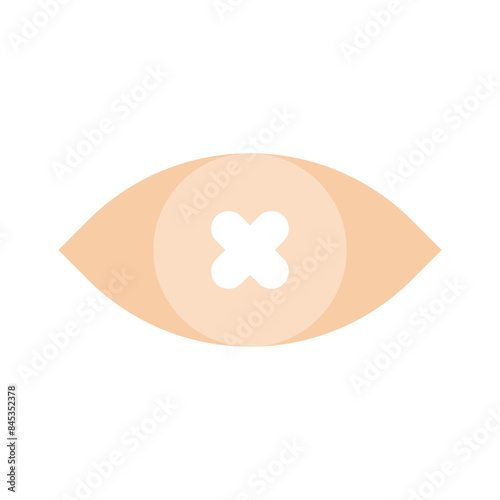 Hide icon design, user interface vector
