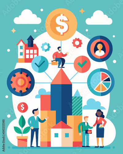 Nonprofit organizations may struggle to maintain their operations and provide support to their communities as they face higher taxes potentially impacting their ability to carry. Vector illustration