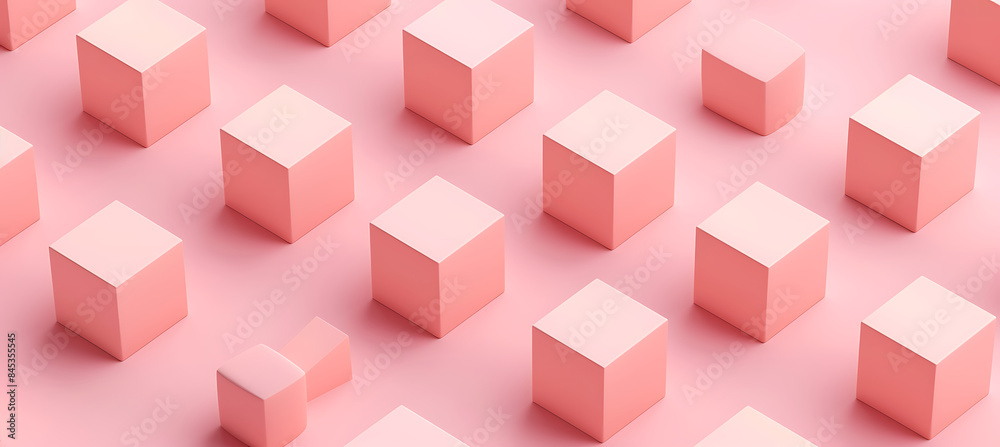 Soft Pink Blocks: Aesthetic Background with Delicate Shapes for a Modern Wallpaper Soft Pink Blocks: Aesthetic Background with Delicate Shapes for a Modern Wallpaper