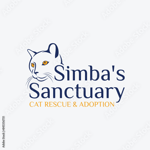 cat adoption and care logo