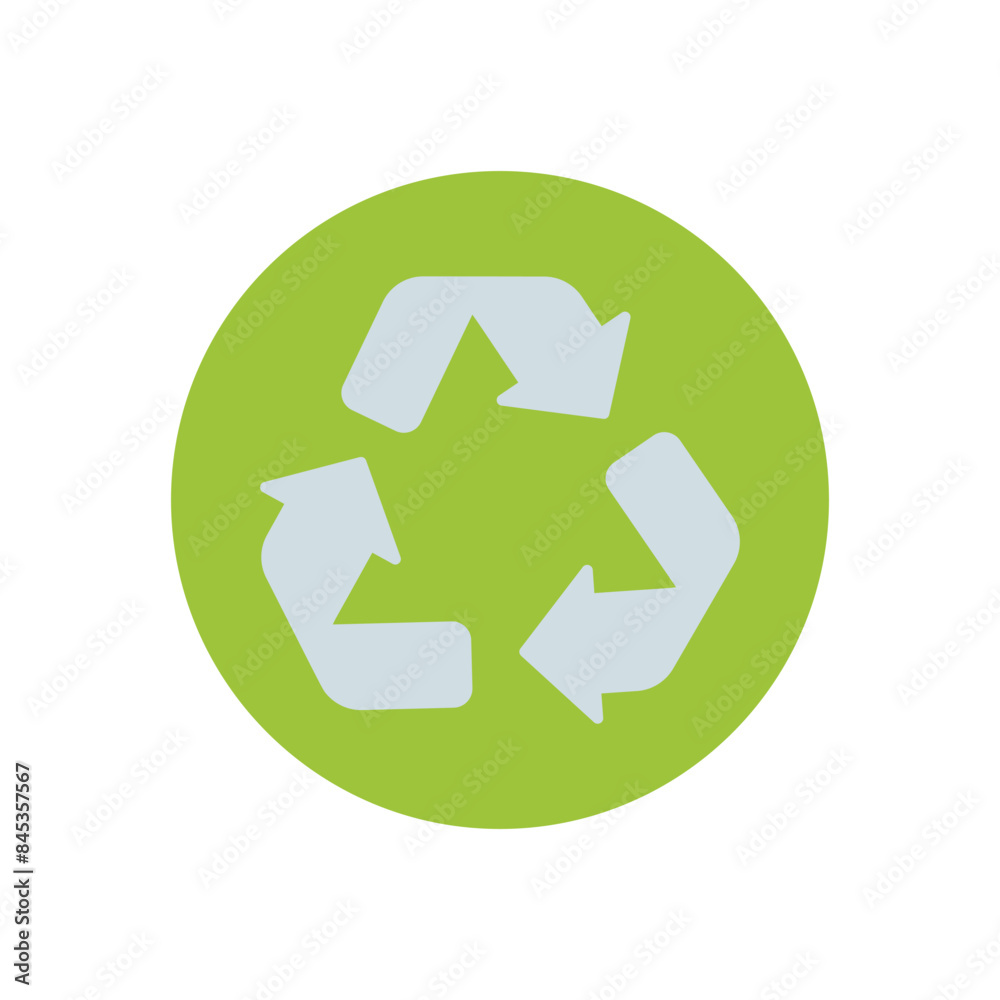 Recycling Symbol vector icon Recycling Symbol vector icon