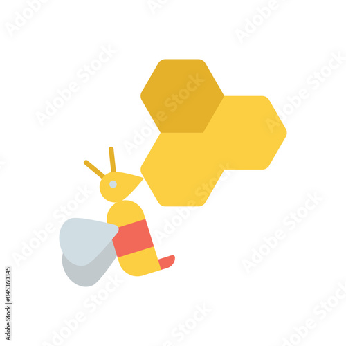 Bee vector icon