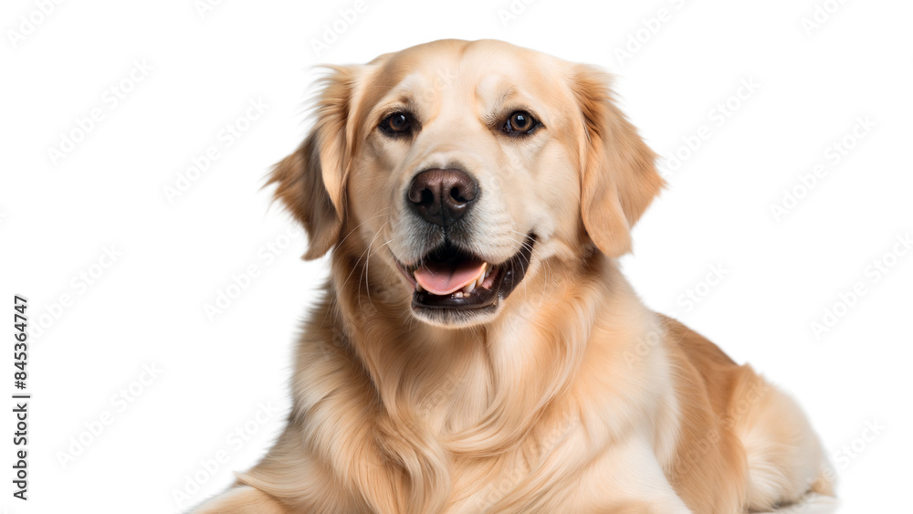 golden retriever isolated on white golden retriever isolated on white