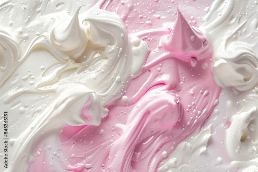 Cream  pink  white background theme.