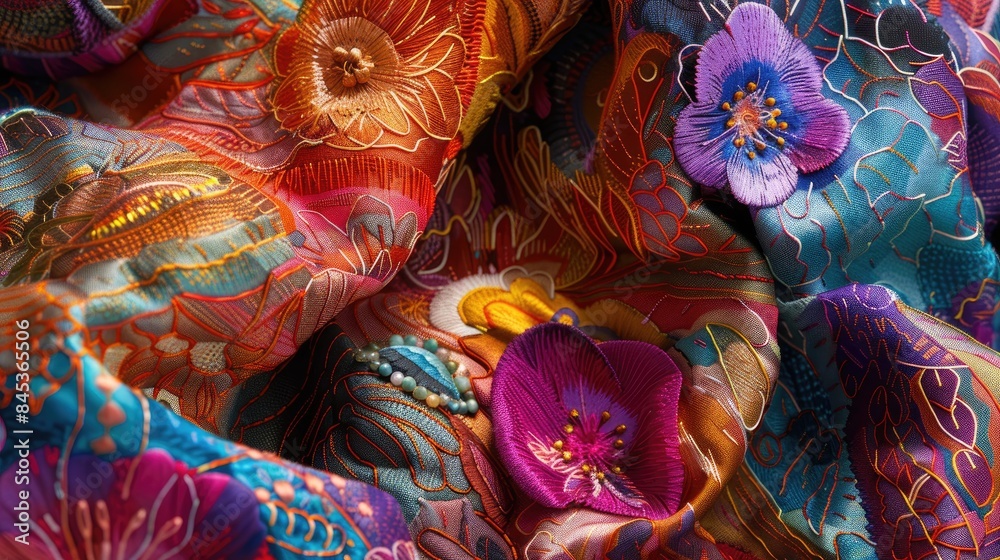 Obraz premium Design and textile elements
