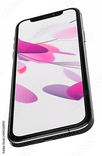 Smartphone isolated on white