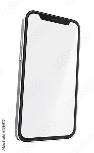 Smartphone isolated on white
