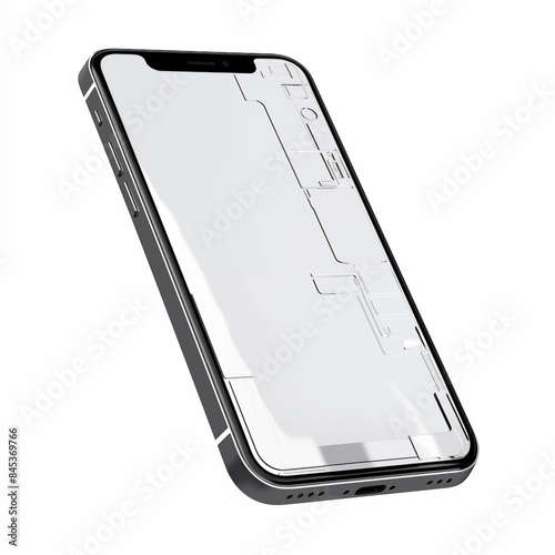 phone isolated on white background