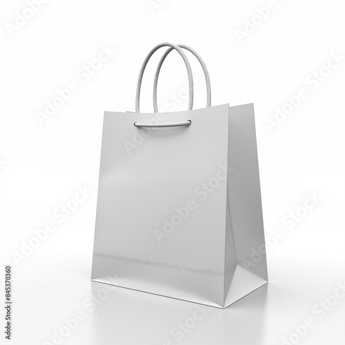 white shopping bag