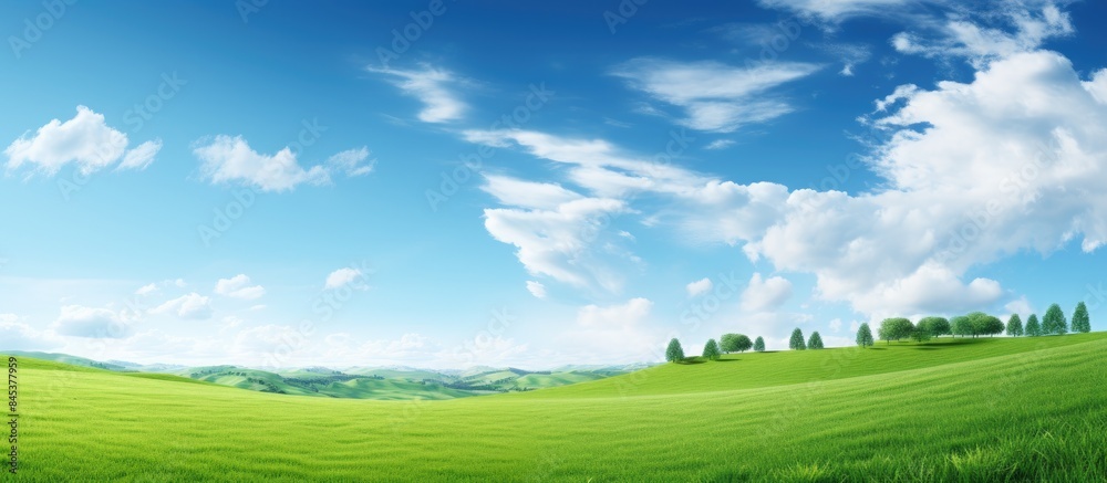 Green grass field. Creative banner. Copyspace image Green grass field. Creative banner. Copyspace image