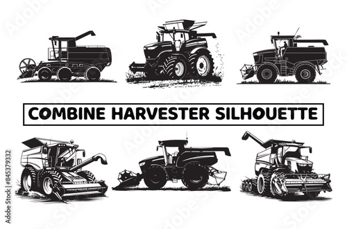 Agricultural Equipment 🚜,
Harvesting Machinery 🌾,
Farm Tools 🧑‍🌾,
Combine Harvester 🛠️,
Silhouette Design 🖤,
Farm Equipment Sale silhouette 🏷️,
Machinery Outline ✒️,
Farming Essentials 🌱,
