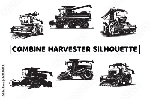 Agricultural Equipment 🚜,
Harvesting Machinery 🌾,
Farm Tools 🧑‍🌾,
Combine Harvester 🛠️,
Silhouette Design 🖤,
Farm Equipment Sale silhouette 🏷️,
Machinery Outline ✒️,
Farming Essentials 🌱,
