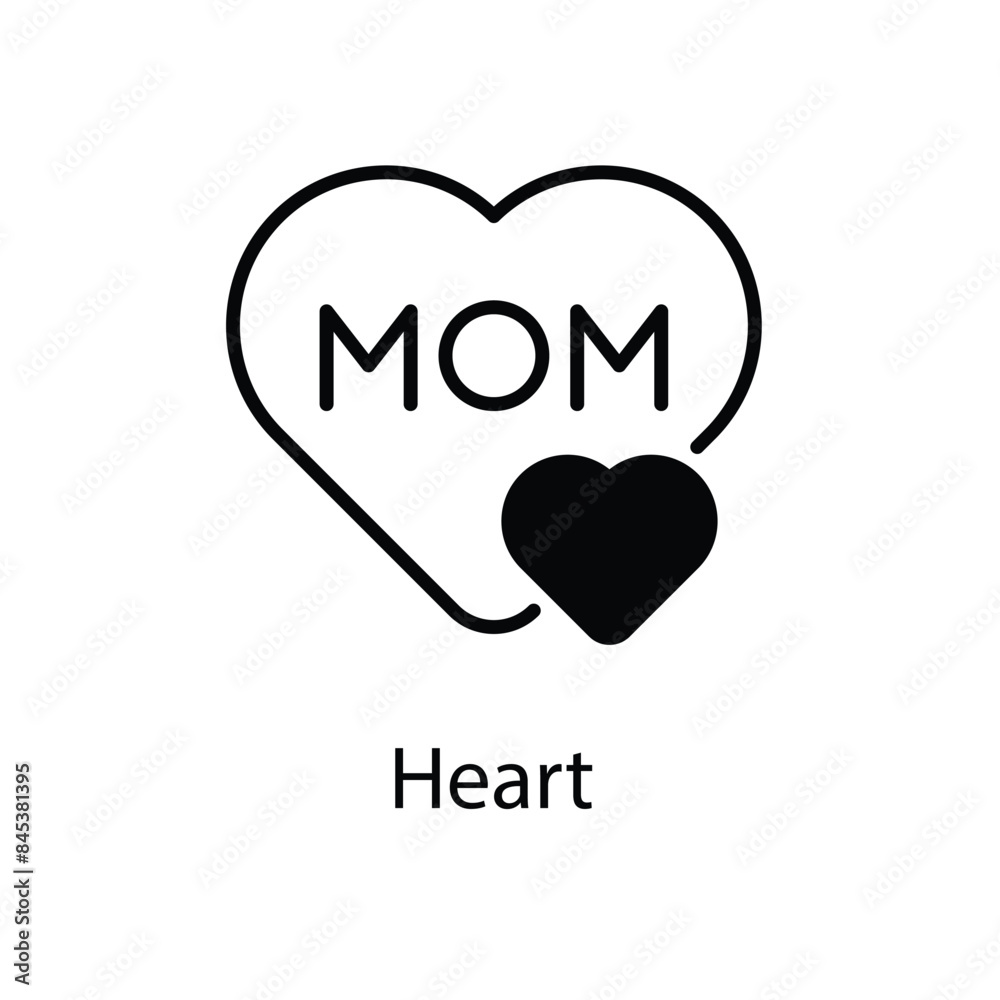 Heart vector icon Heart vector icon