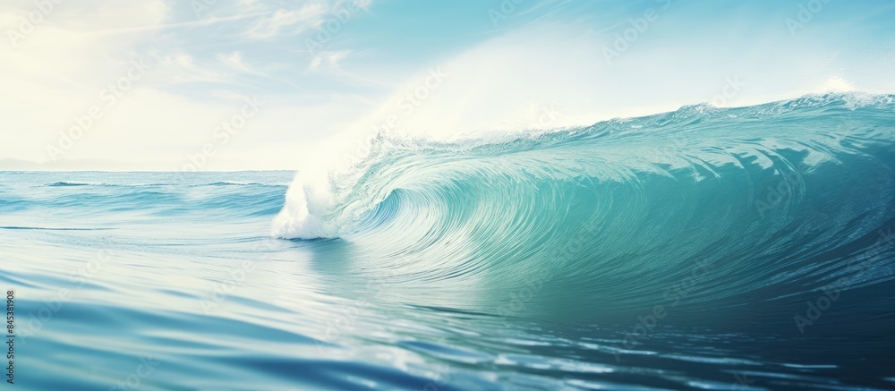 sea waves surf beautiful sea background. Creative banner. Copyspace image sea waves surf beautiful sea background. Creative banner. Copyspace image