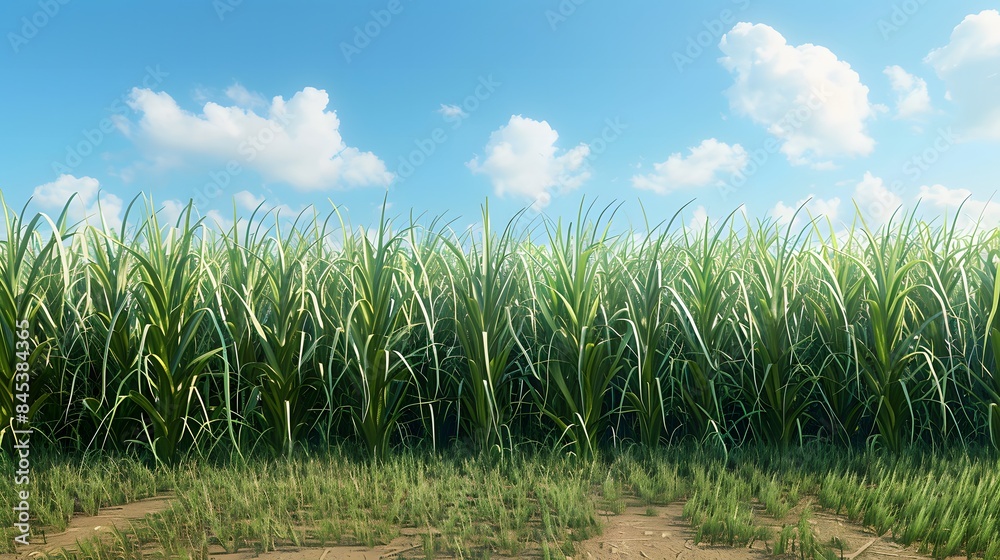 Obraz premium さとうきび畑