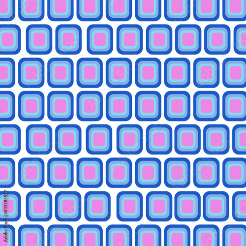 Geometric Retro Design Pattern Texture Wallart