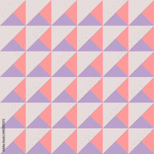 Geometric Retro Design Pattern Texture Wallart