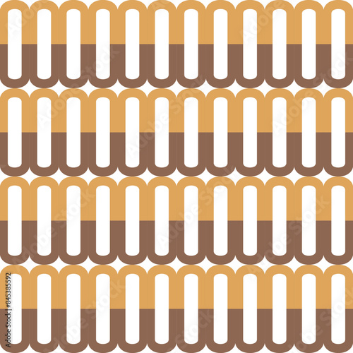 Geometric Retro Design Pattern Texture Wallart