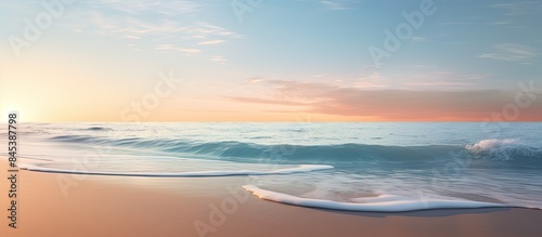 light reflected from the sea and sand. Creative banner. Copyspace image