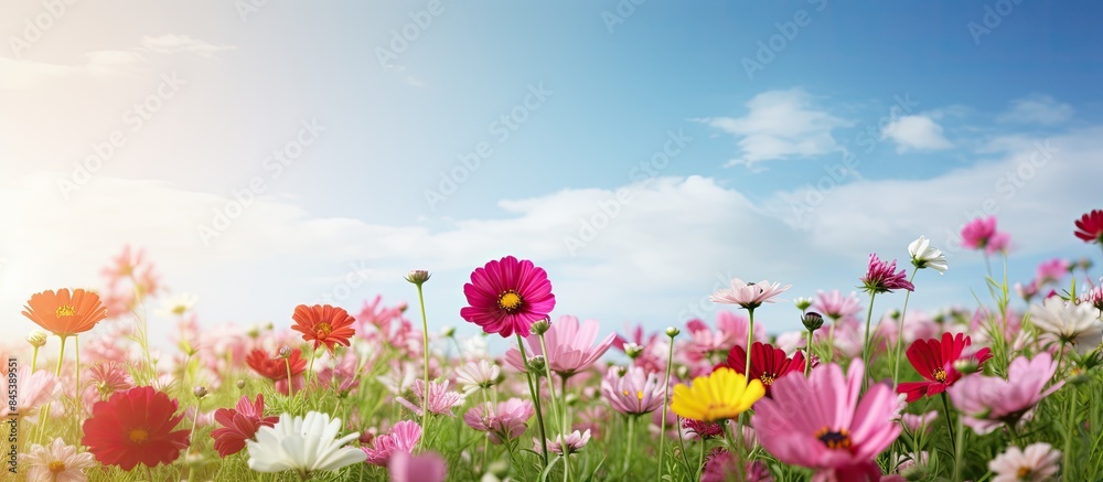 field of flower. Creative banner. Copyspace image field of flower. Creative banner. Copyspace image