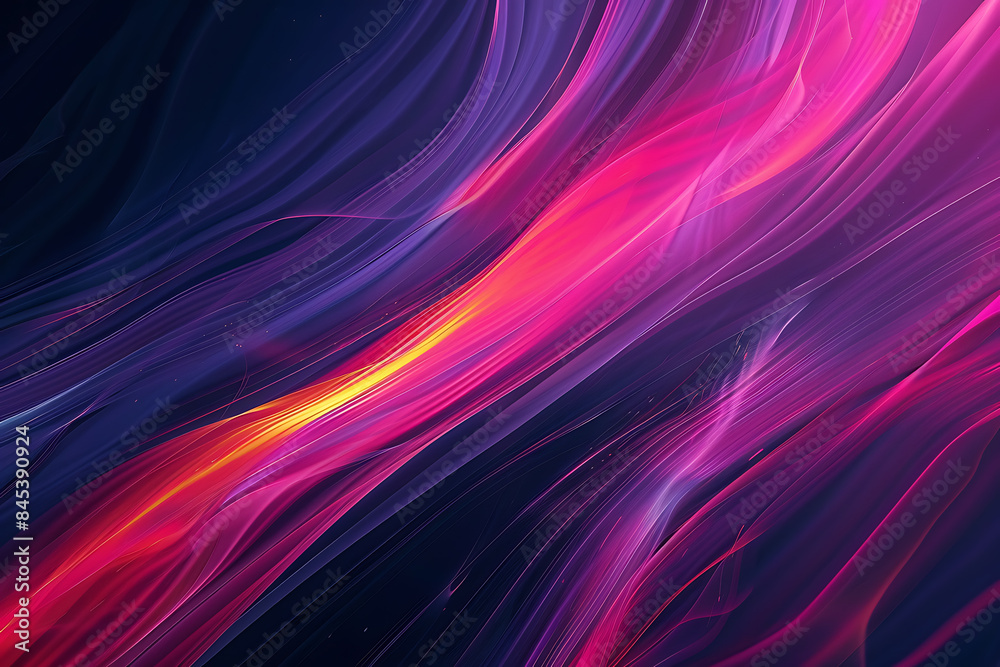 A pair of abstract lines are distributed across half of the screen, creating a modern and dynamic visual effect A pair of abstract lines are distributed across half of the screen, creating a modern and dynamic visual effect