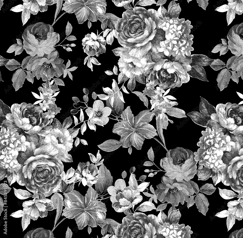 seamless floral background seamless floral background