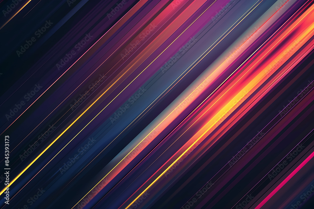 A pair of abstract lines are distributed across half of the screen, creating a modern and dynamic visual effect A pair of abstract lines are distributed across half of the screen, creating a modern and dynamic visual effect