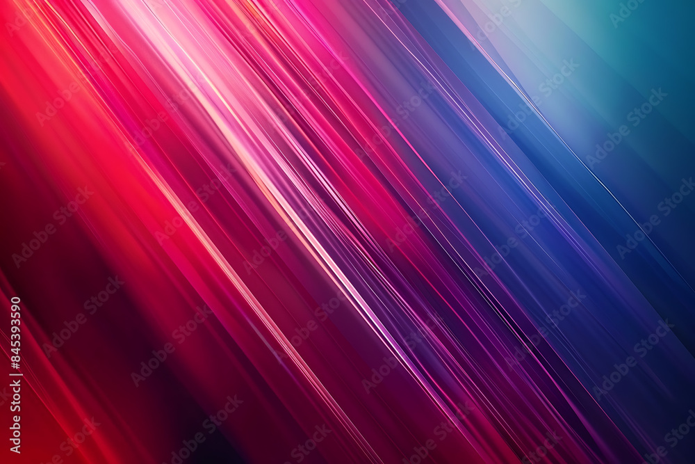 Fototapeta premium A pair of abstract lines are distributed across half of the screen, creating a modern and dynamic visual effect