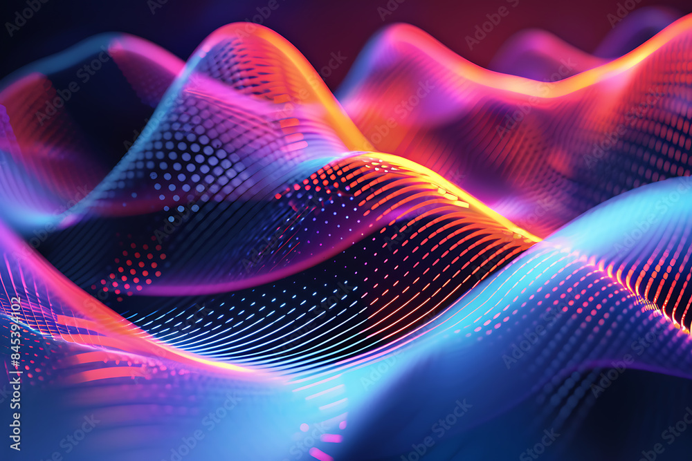 A pair of abstract lines are distributed across half of the screen, creating a modern and dynamic visual effect A pair of abstract lines are distributed across half of the screen, creating a modern and dynamic visual effect