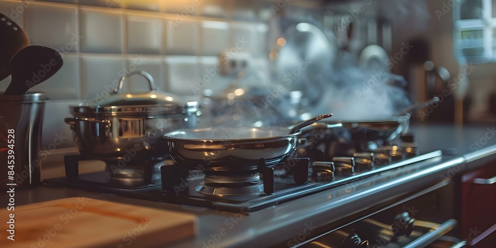 Modern nonstick cookware set with comfortable ergonomic handles for easy cooking. Concept Kitchen Essentials, Nonstick Cookware, Ergonomic Design, Cooking Utensils, Modern Kitchenware Modern nonstick cookware set with comfortable ergonomic handles for easy cooking. Concept Kitchen Essentials, Nonstick Cookware, Ergonomic Design, Cooking Utensils, Modern Kitchenware