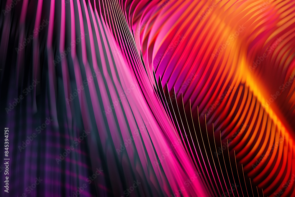 A pair of abstract lines are distributed across half of the screen, creating a modern and dynamic visual effect A pair of abstract lines are distributed across half of the screen, creating a modern and dynamic visual effect