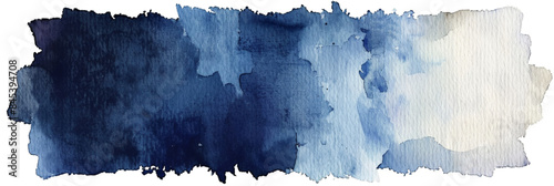 Abstract Navy and Light Blue Watercolor Gradient Background Texture