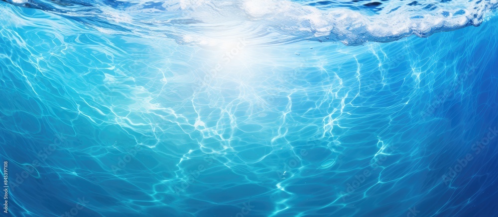 Water blue Ripples Background with sunlight top view Background Circle wave pattern water well free space display product Transparent blue clear water surface texture with ripples splash Abstract Water blue Ripples Background with sunlight top view Background Circle wave pattern water well free space display product Transparent blue clear water surface texture with ripples splash Abstract