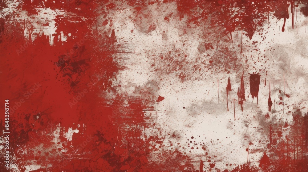 Naklejka premium Gothic Style Bloody Decorative Paper