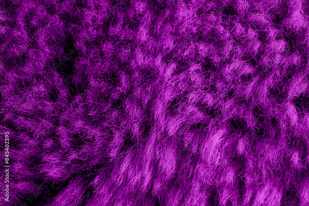 Obraz premium purple velour plush cloth textured background