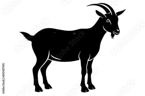 goat Silhouette vector illustration