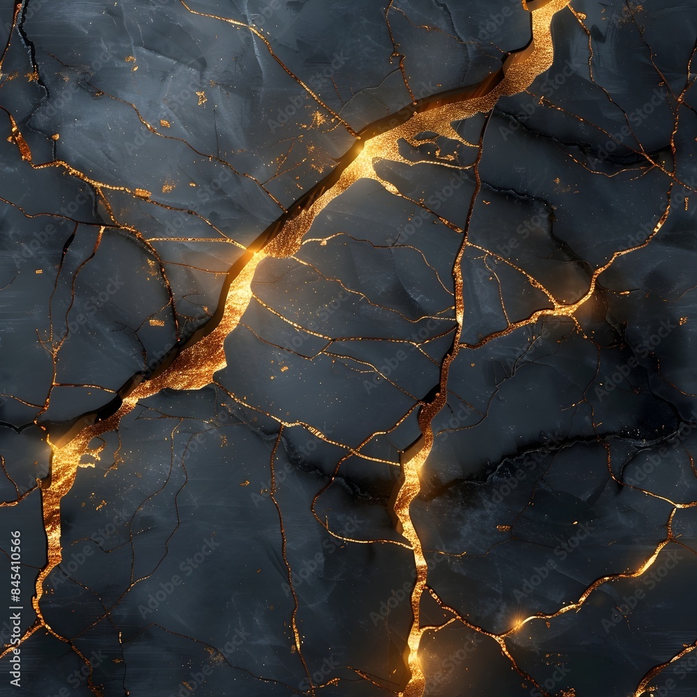Mysterious Dark Obsidian Texture with Glowing Golden Veins Premium Luxury Background for Special Edition Products Mysterious Dark Obsidian Texture with Glowing Golden Veins Premium Luxury Background for Special Edition Products