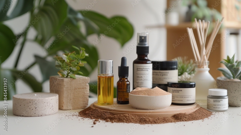 An enticing photo captures the allure of body care products An enticing photo captures the allure of body care products