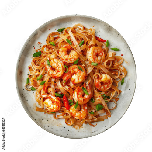 Plate of Shrimp Pad Thai St...