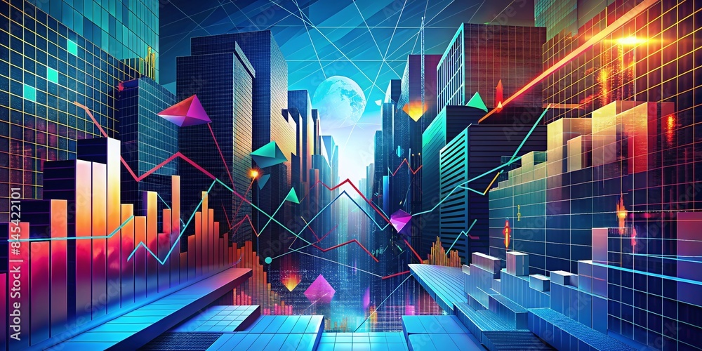 Digital abstract background wallpaper art, futuristic unique wallpapers ...