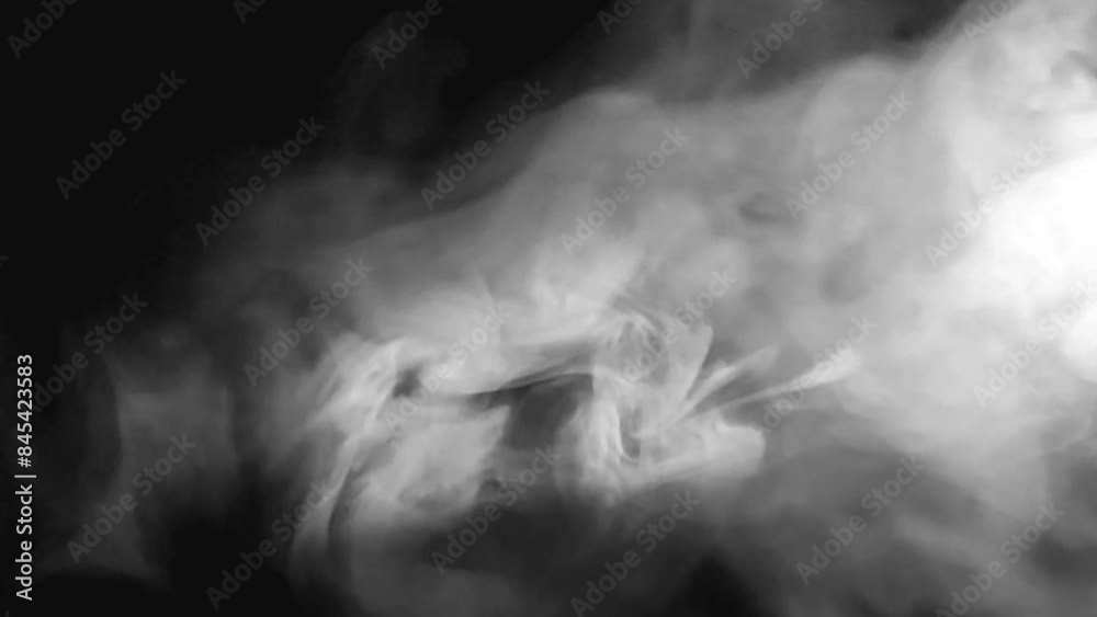 Smoke effect stock background video